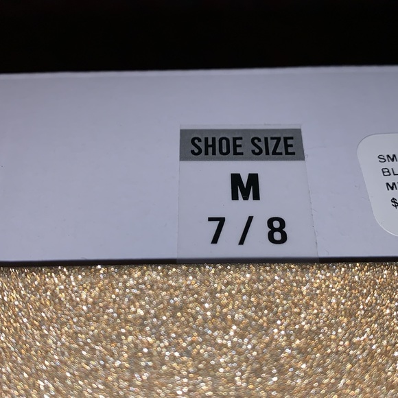 NWT Steve Madden Slipper/Knit Hat Set, Blush.  Sz M 7/8. - Picture 8 of 12